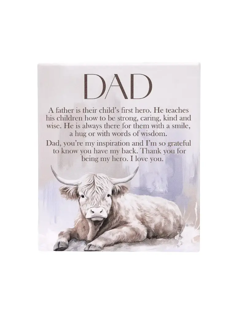 Saddle & Bloom Dad Verse