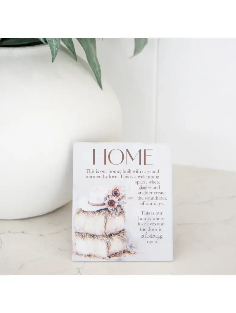 Saddle & Bloom Home Verse