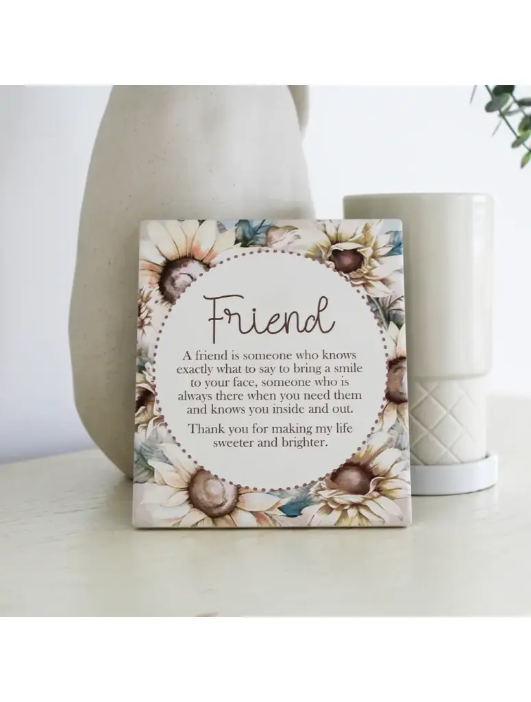 Saddle & Bloom Friend Verse
