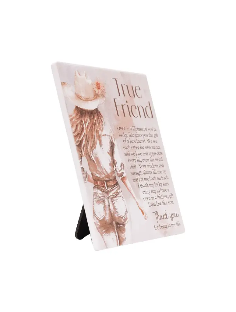 Saddle & Bloom True Friend Verse