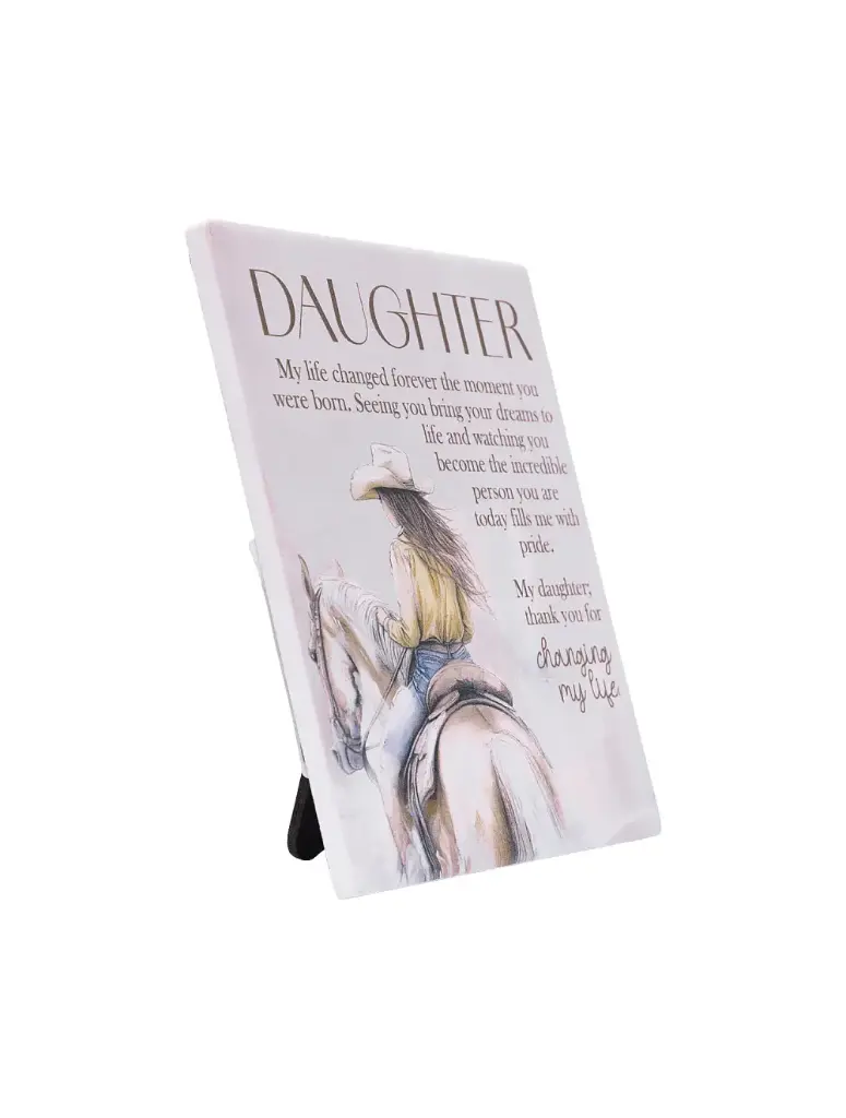 Saddle & Bloom Daughter Verse