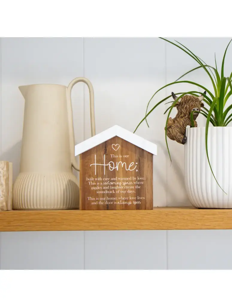 Saddle & Bloom Home Blockword