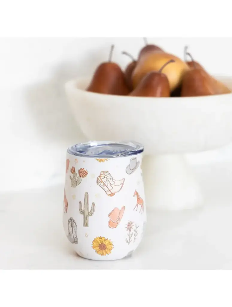 Saddle & Bloom Insulated Wine Tumbler 