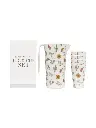Saddle & Bloom Bamboo Melamine Cup & Jug Set