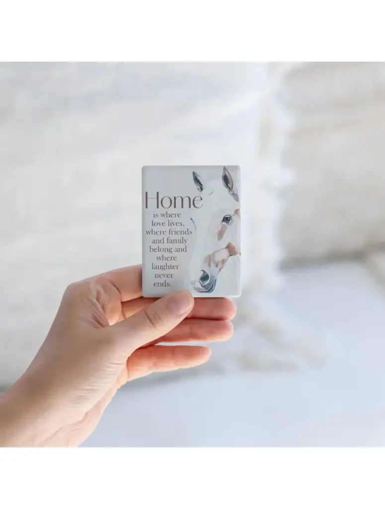Saddle & Bloom Home Ceramic Magnet 