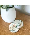 Saddle & Bloom Sunflowers Ceramic Coaster