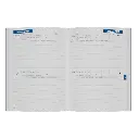 2026-2027 Financial Year Diary - A4 2 Days-To-A-Page (2DTP) Collins Upwards Blue
