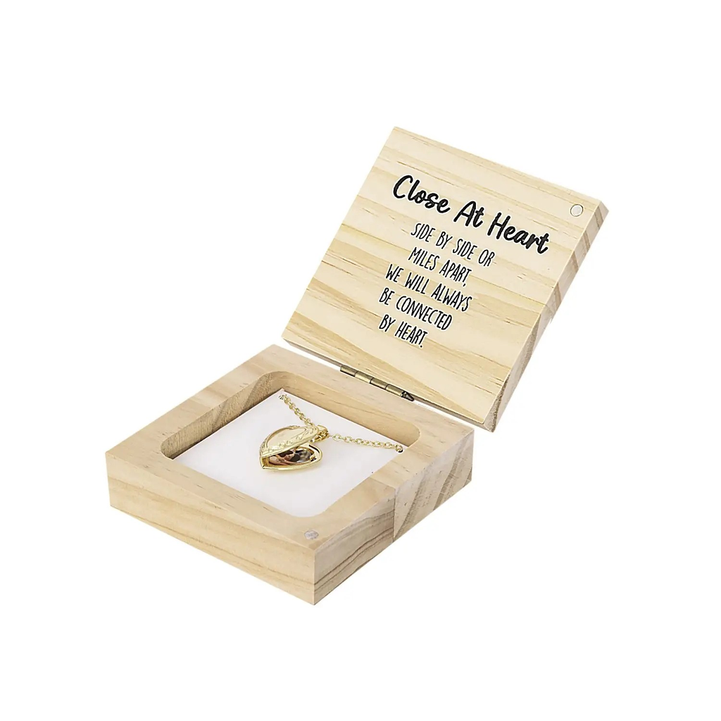 Close at Heart Locket Necklace - Heart & Soul Collection