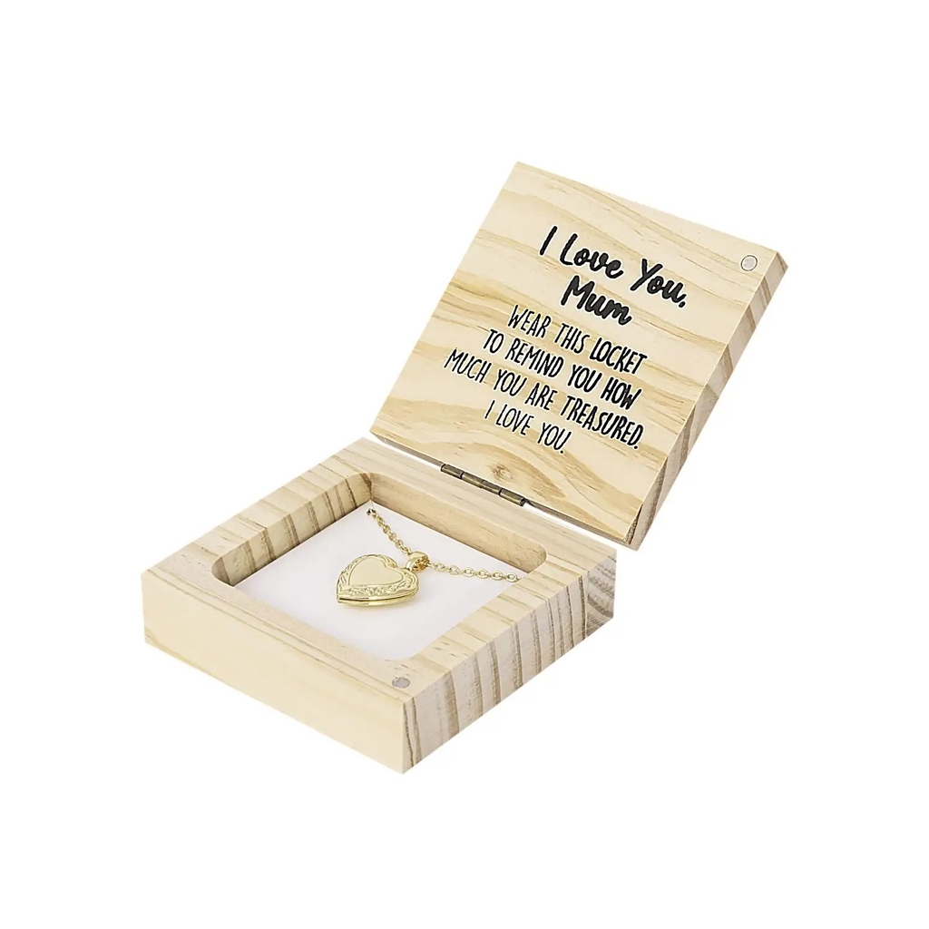 To My Mum Locket Necklace - Heart & Soul Collection