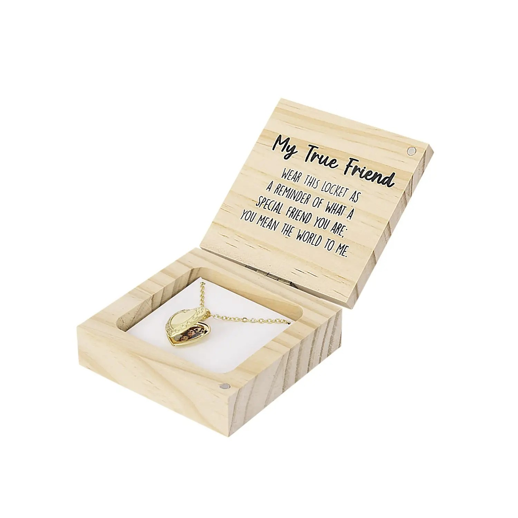 Friends Locket Necklace - Heart & Soul Collection