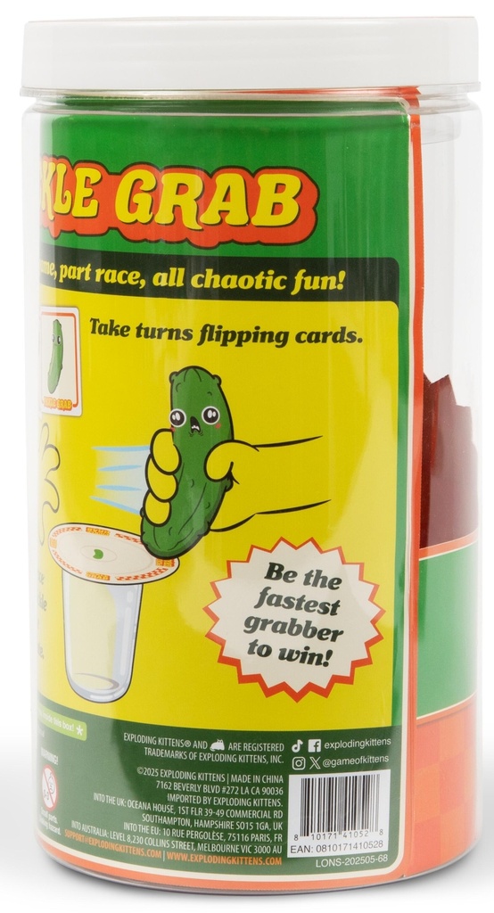Pickle Grab Game By Exploding Kittens