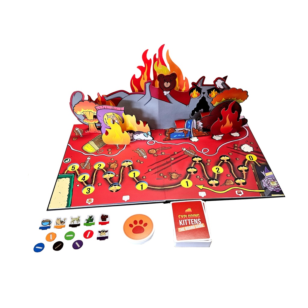 Exploding Kittens the Board Game Super Fan Edition 