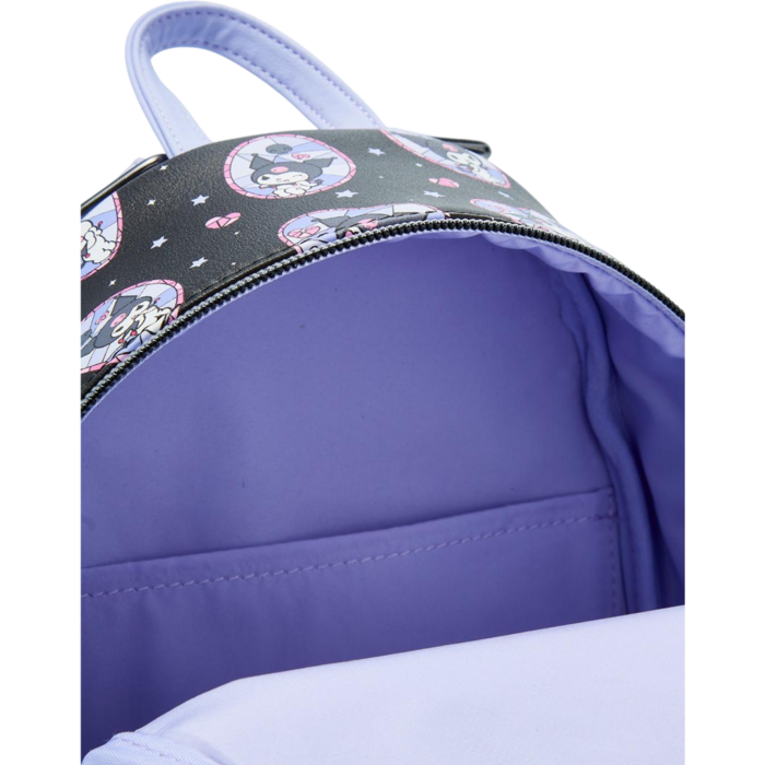 Kuromi - Stained Glass Mini Backpack - Loungefly