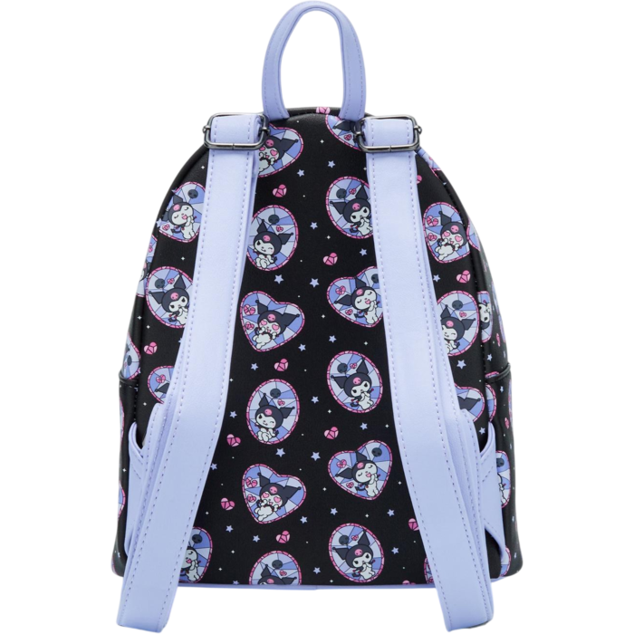 Kuromi - Stained Glass Mini Backpack - Loungefly