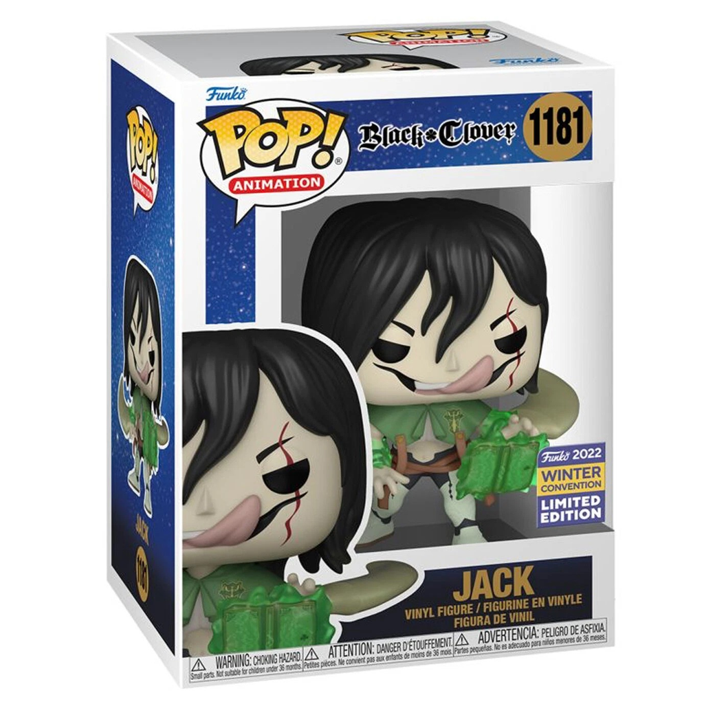 Black Clover - Jack CCXP 2022 Winter Convention Exclusive Funko Pop! Vinyl Figure #