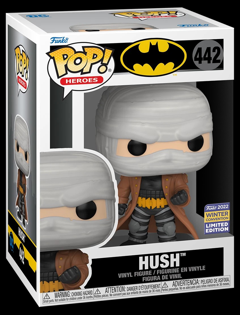 DC Heroes Batman - Hush CCXP 2022 Winter Convention Exclusive Funko Pop! Vinyl #442