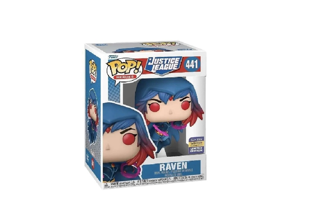 DC Heroes Justice League - Raven CCXP 2022 Winter Convention Exclusive Funko Pop! Vinyl #