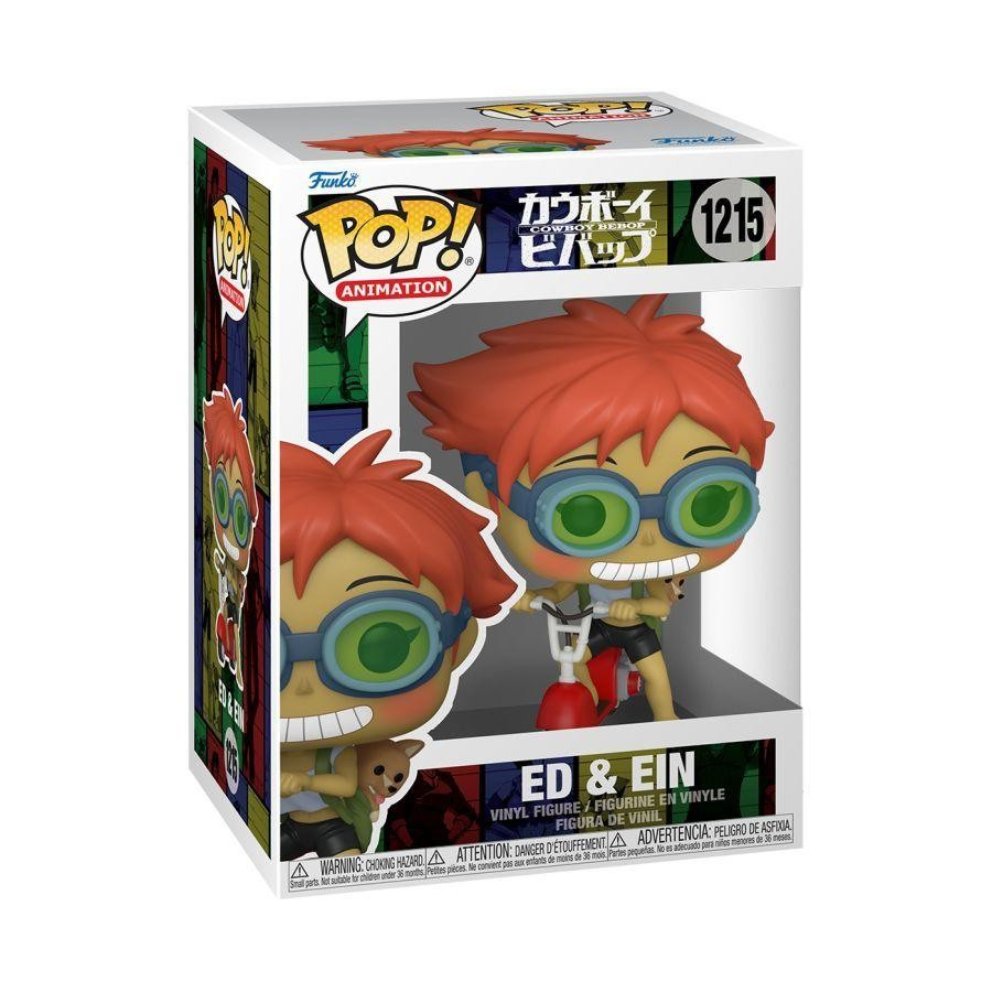 Cowboy Bebop - Ed & Ein on Scooter Funko Pop! Vinyl Figure #1215