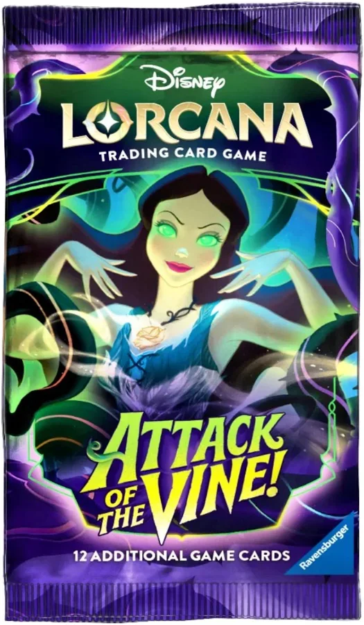 Disney Lorcana Trading Card Game: Attack of the Vine Booster Pack