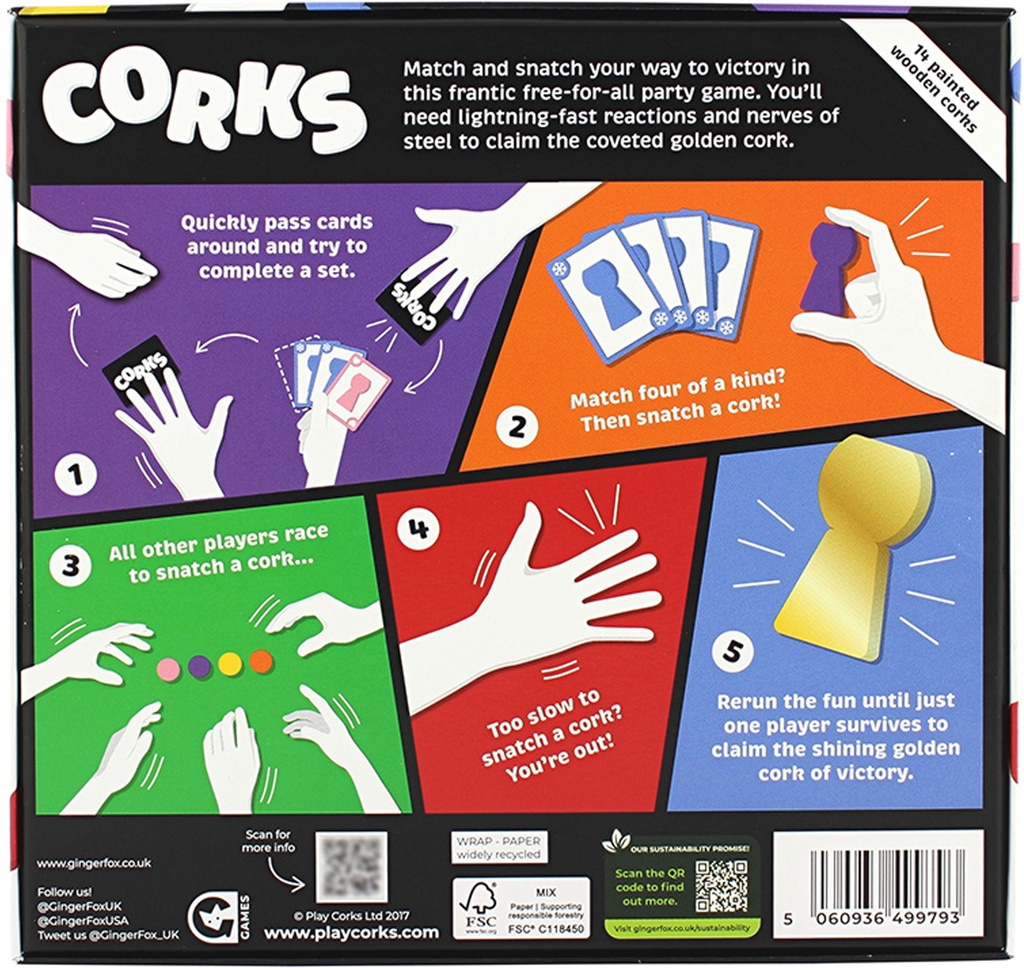Corks Card Game