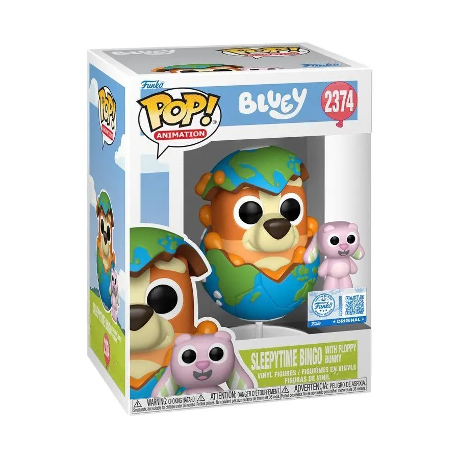 Bluey – Sleepytime Bingo with Floppy Bunny Funko Pop! Vinyl Figure #2374