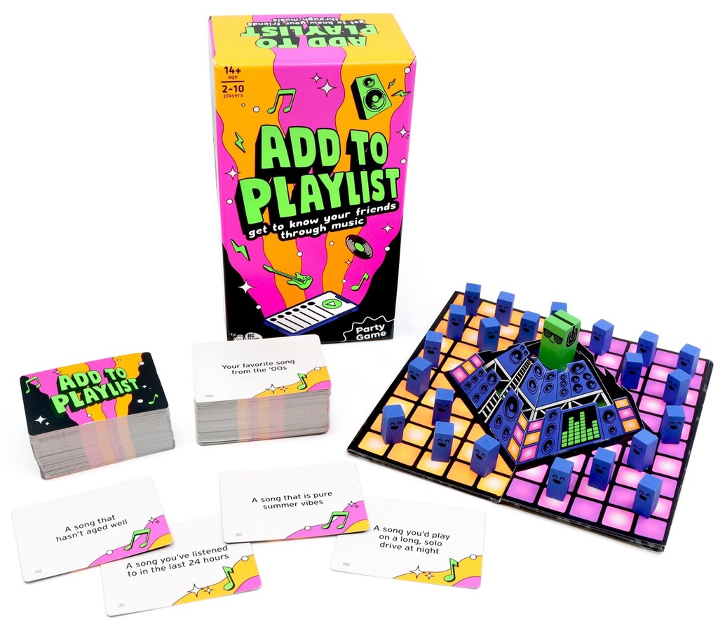 Add to Playlist Card Game