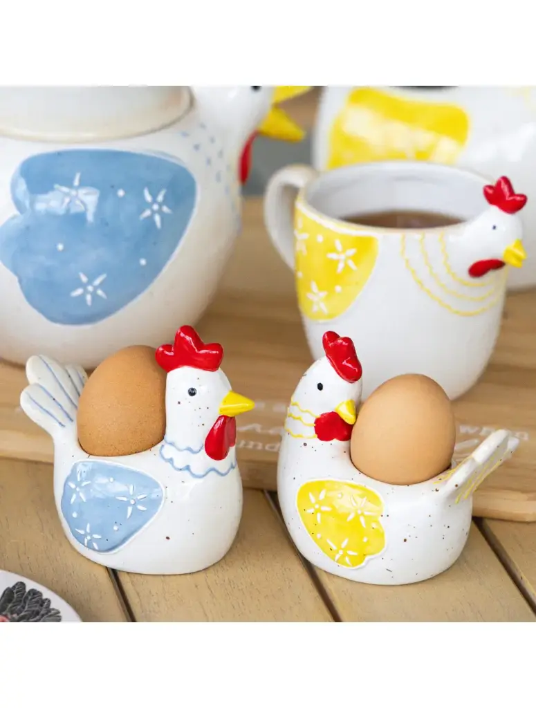 Henhouse Yellow Egg Cup