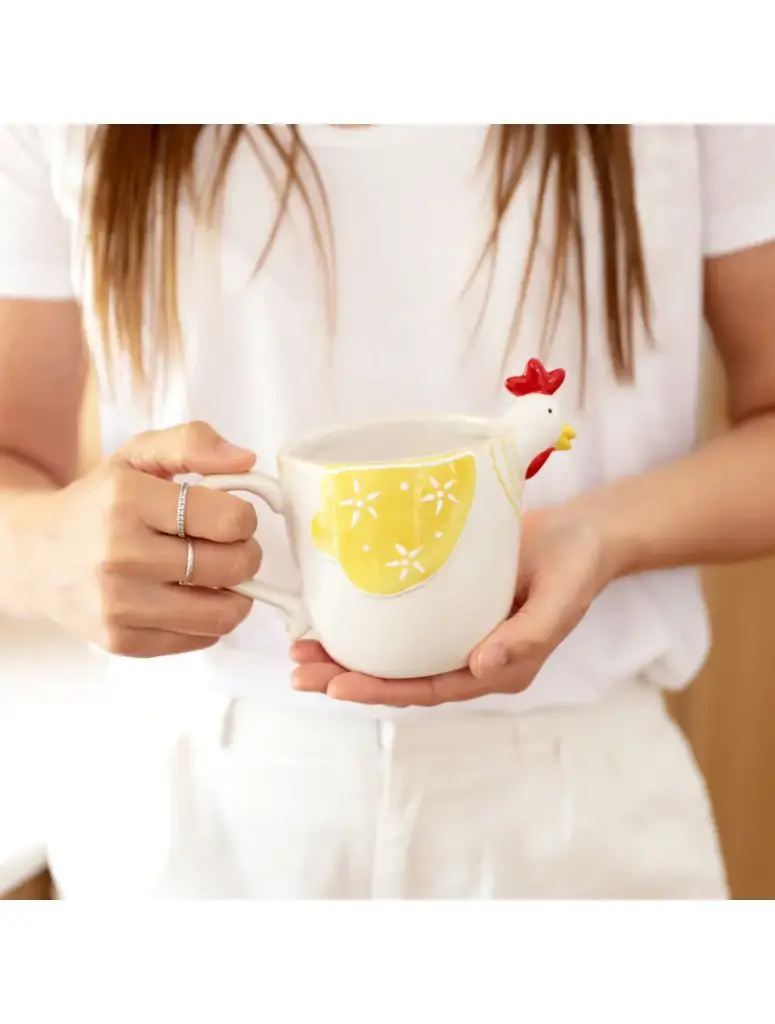 Henhouse Yellow Mug