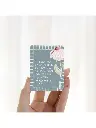Love, Vera Happiness Ceramic Magnet