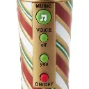 Hallmark Merry-Okee Christmas Interactive Microphone