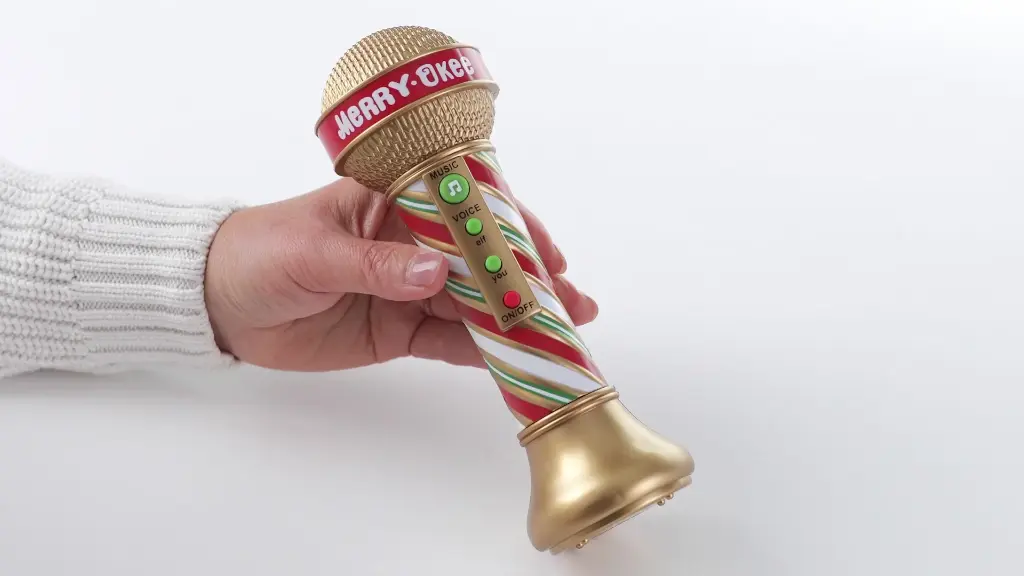 Hallmark Merry-Okee Christmas Interactive Microphone