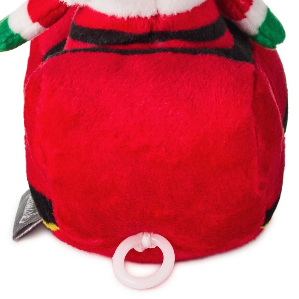Hallmark Santa in Sleigh Zip-Along Plush Toy