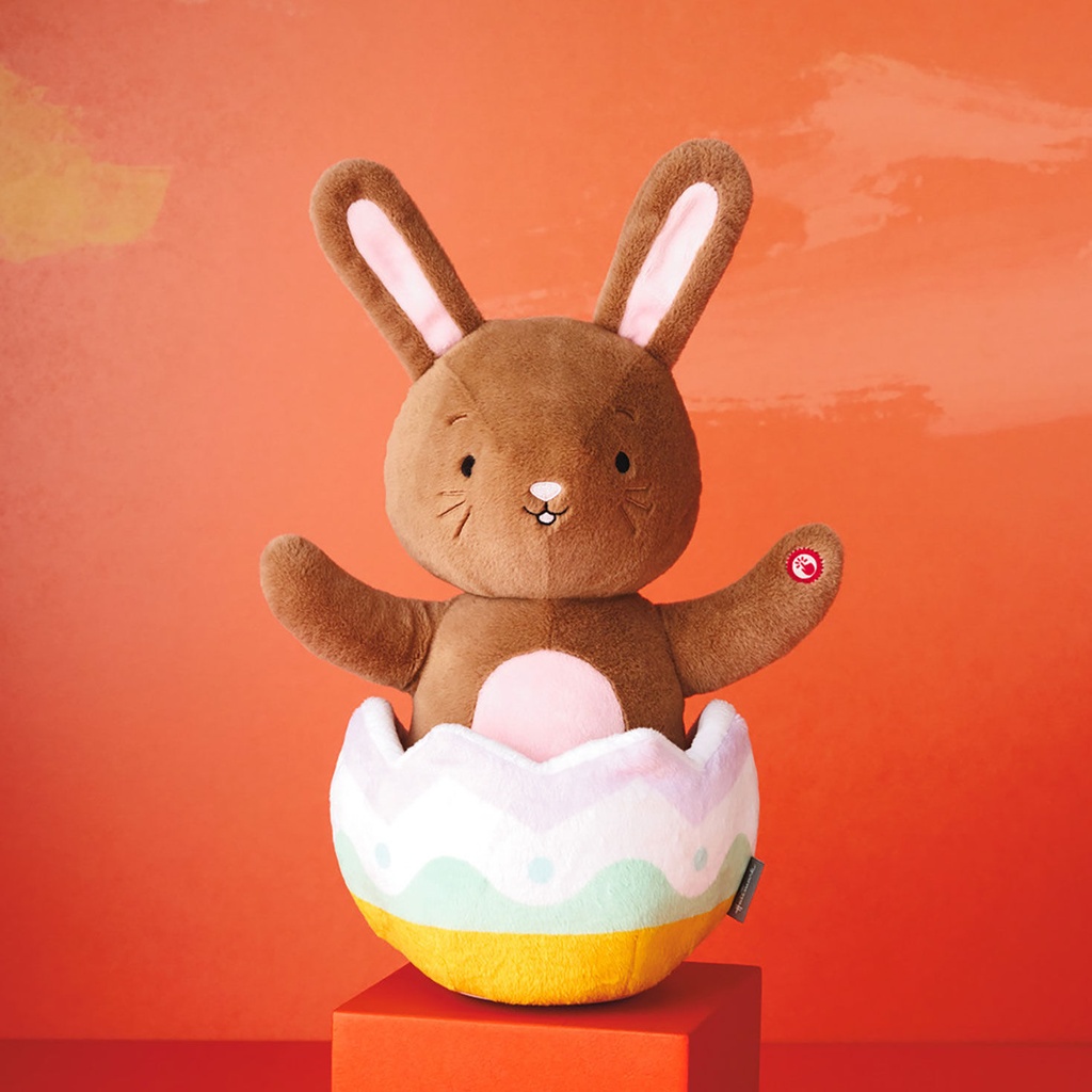 Hallmark Excited for Eggs Bunny Plush with Sound & Motion