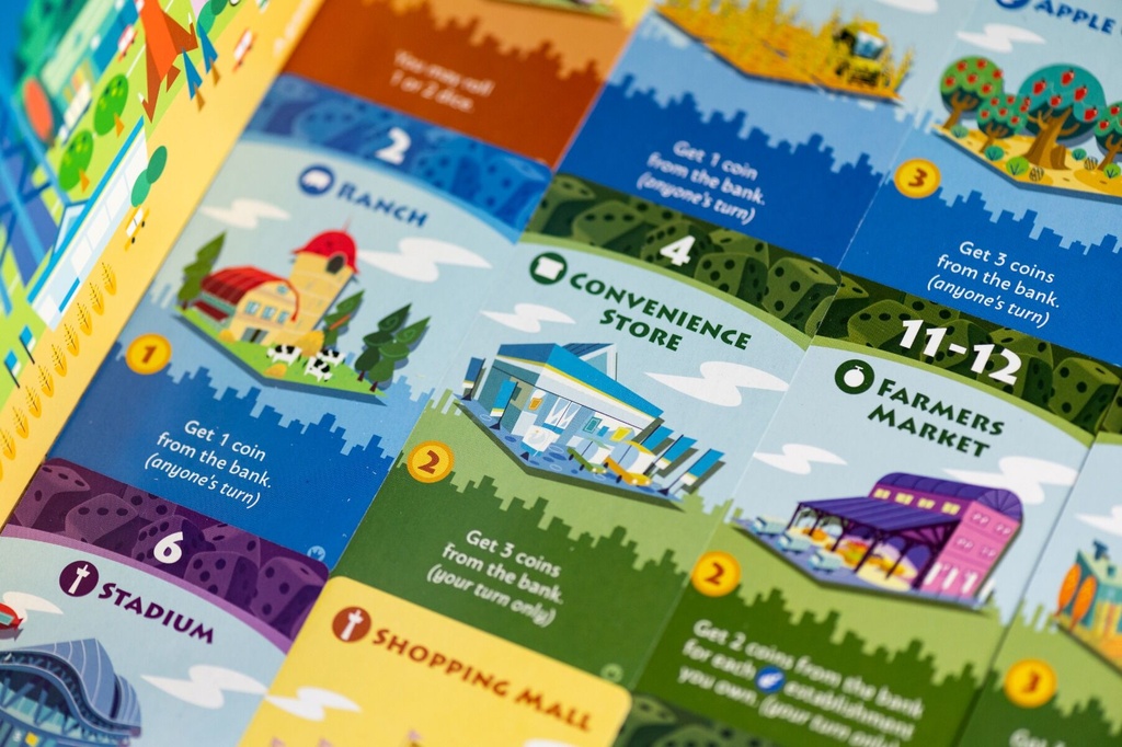 Machi Koro 5th Anniversary Edition Board Game