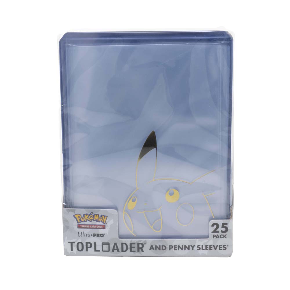 Ultra Pro Pokémon Pikachu Toploader & Penny Sleeves Combo Pack
