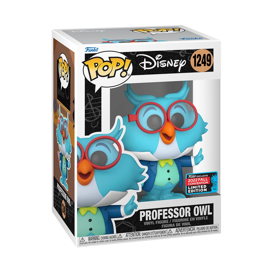Disney - Professor Owl NYCC 2022 Funko Pop! Vinyl Figure #1249