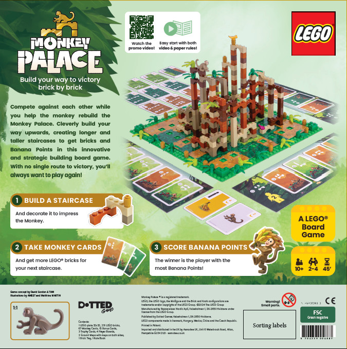 LEGO Monkey Palace Game