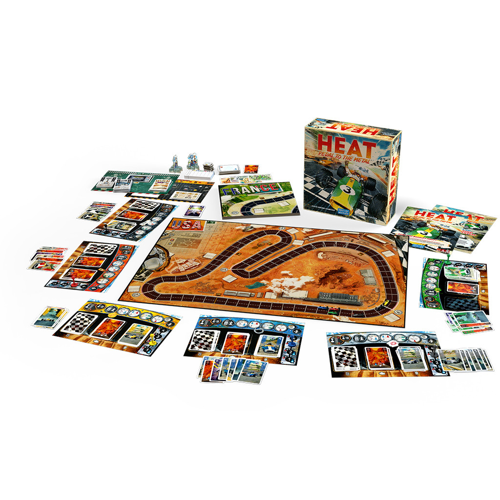 Heat: Pedal to the Metal Board Game