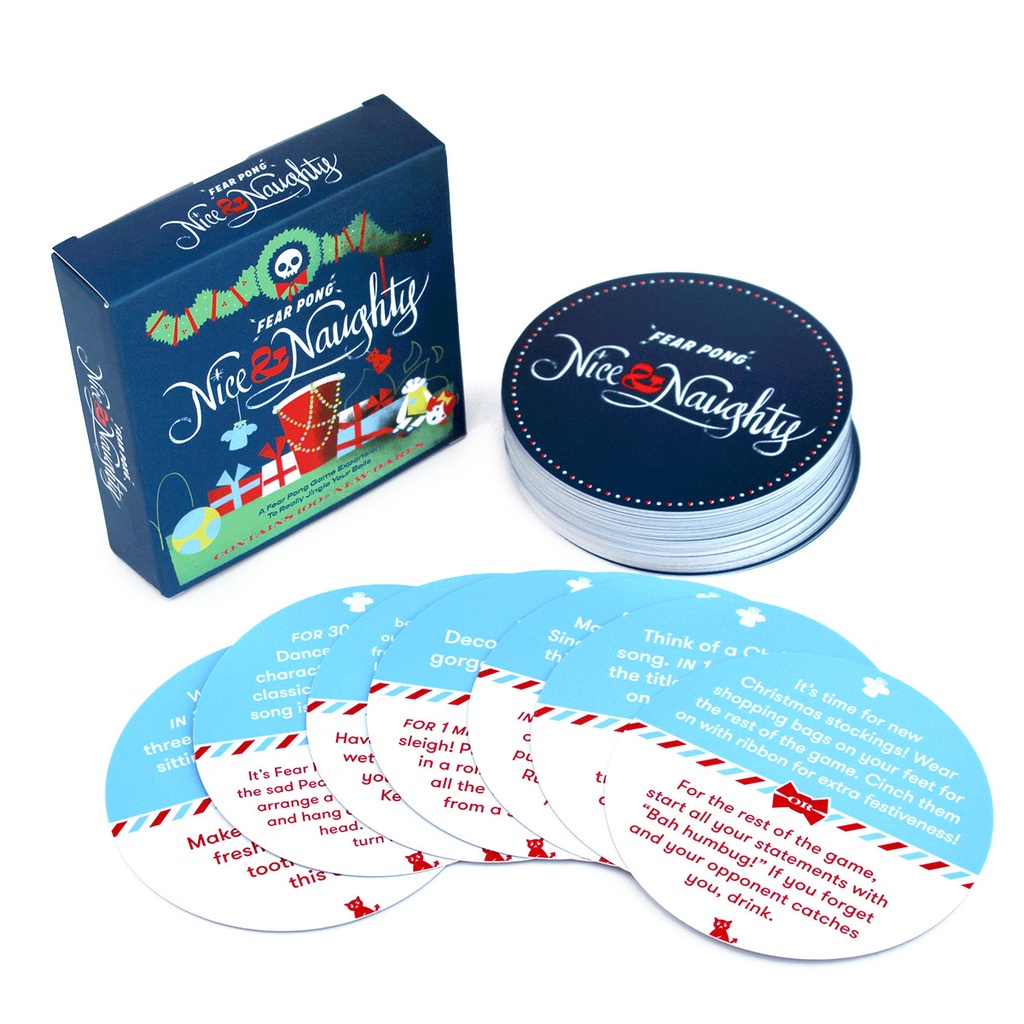 Fear Pong Game - Nice & Naughty Expansion Pack