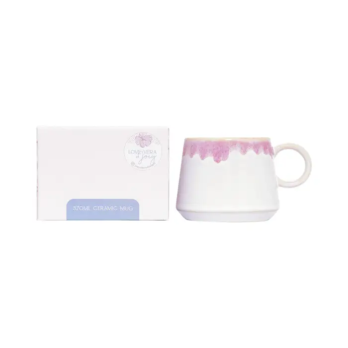 Love, Vera Pink Dip Mug