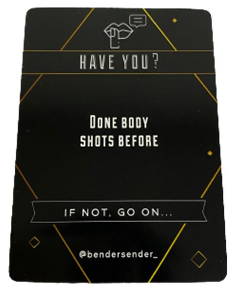 Bender Sender Card Game