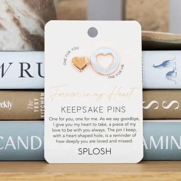 Forever Connected Heart - Keepsake Pin