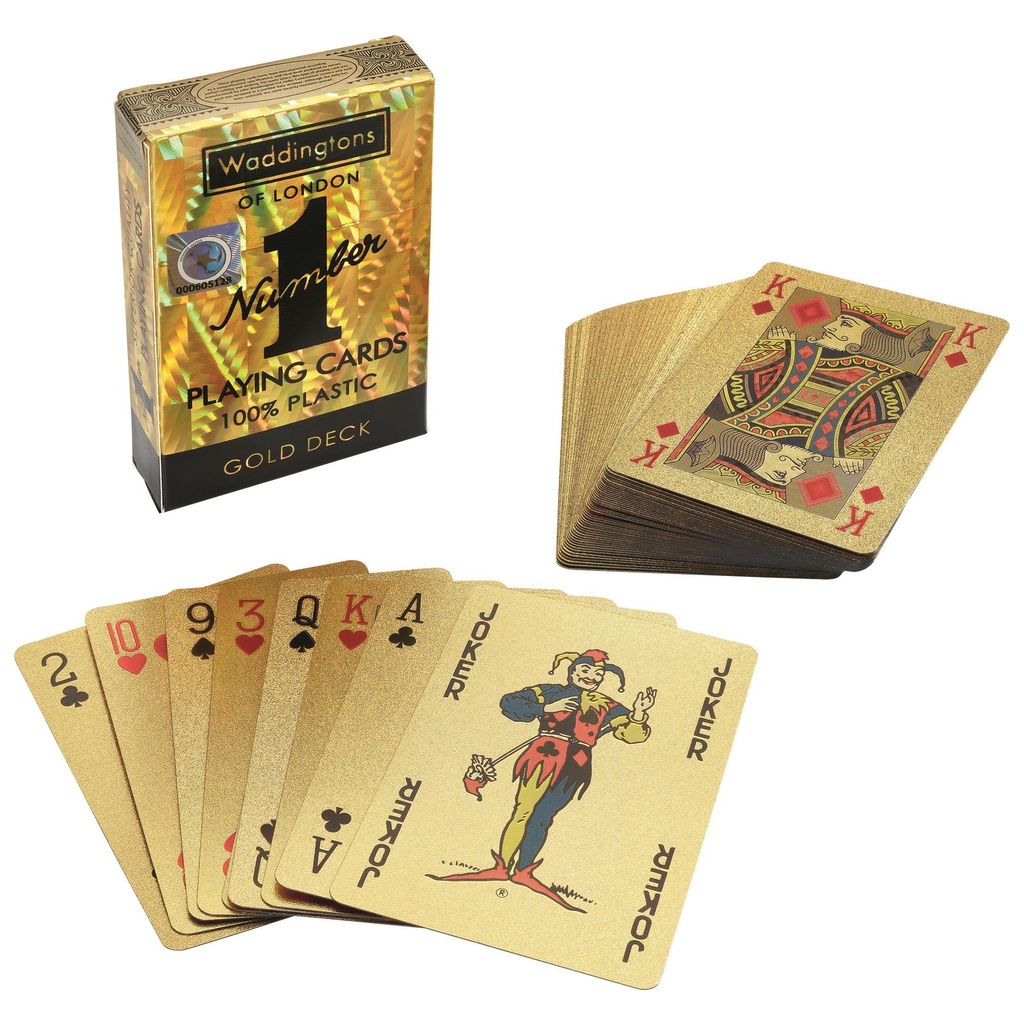 Waddingtons No. 1 Gold Playing Cards