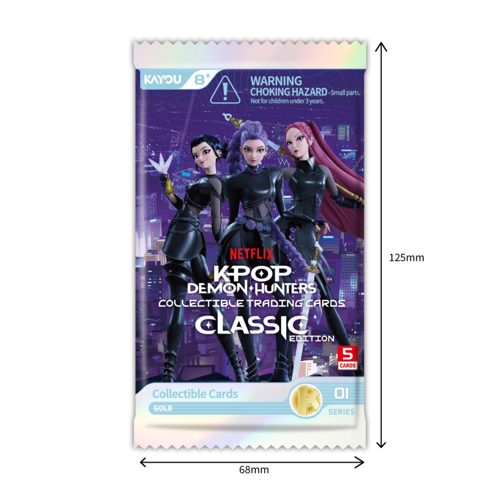 Kayou K-POP Demon Hunters Collectible Trading Card Booster Pack - Classic Edition Series 1