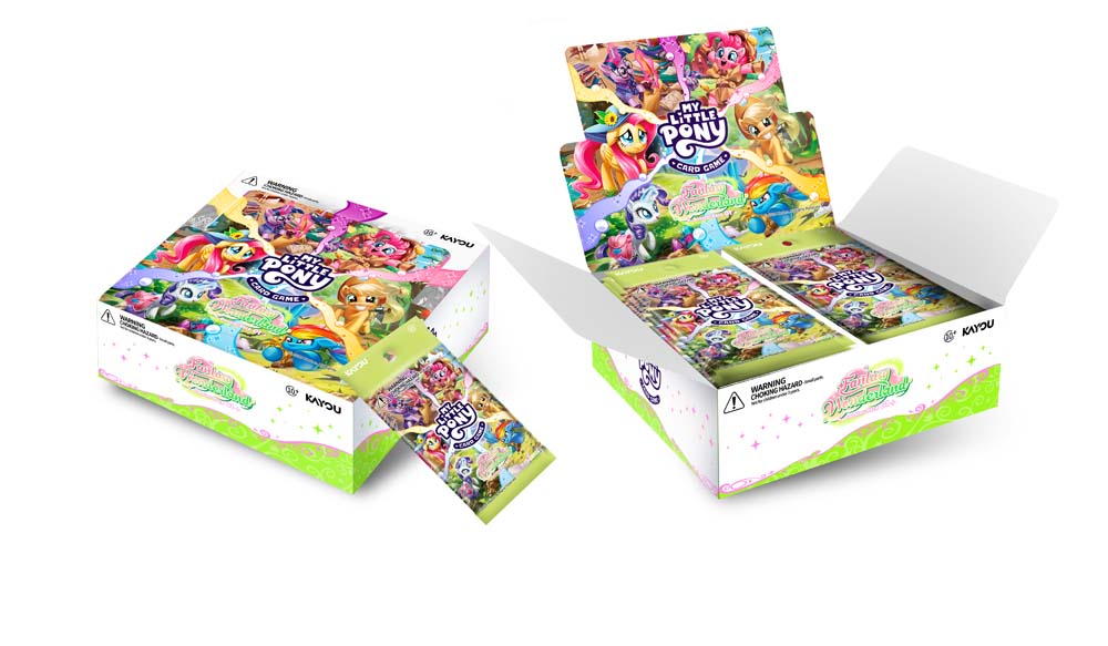Kayou My Little Pony Trading Card Game: Fantasy Wonderland Series 1 Sealed Booster Box (x20 packs)