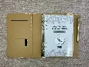 2027 Diary A5 Week-To-View (WTV) Slim Spiral Organiser with Pen - Olive Green