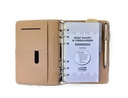 2027 Diary B6 Week-To-View (WTV) Slim Spiral Organiser with Pen - Raspberry