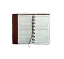 2027 Diary Week-To-View (WTV) Slim Spiral - Croc Tan