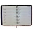 2027 Diary A4 Week-To-View (WTV) Black