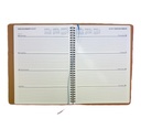 2027 Diary A4 Week-To-View (WTV) Stormy Blue